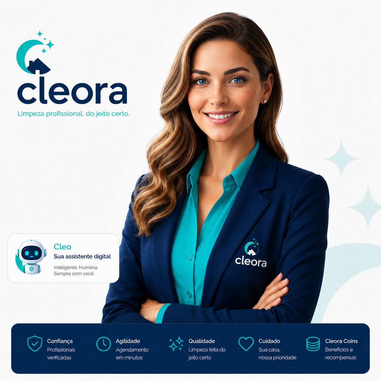 Cleo — Assistente Cleora